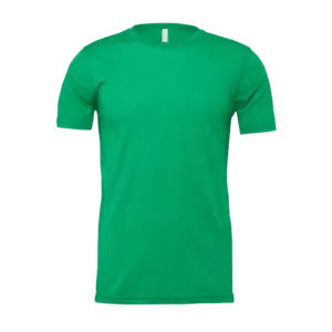 Bella Canvas Blended Tee Kelly Green Heathered