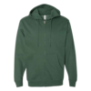 Alpine Green Premium Zip Up hoodie